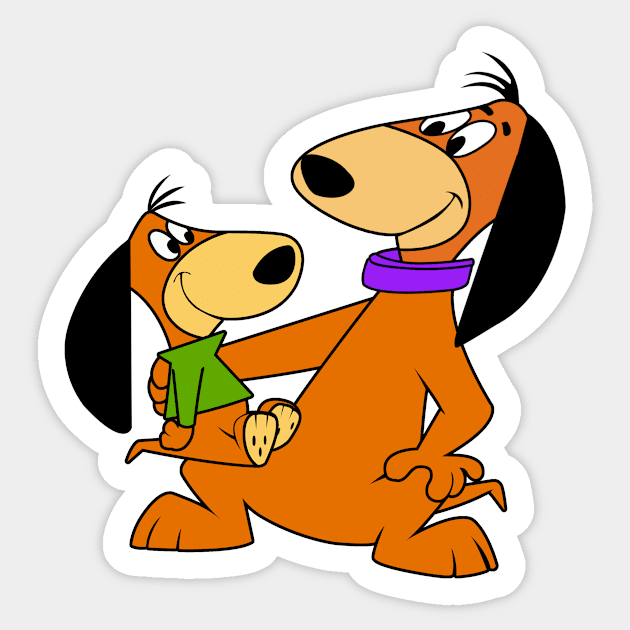 Augie Doggie and Doggie Daddy Sticker by LuisP96